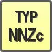 Piktogram - Typ: NNZc